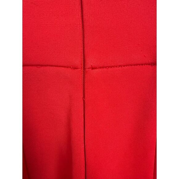 NICHOLAS Flip Hem Bra Bandage Cocktail Dress RED Size 2 $695 retail! - Picture 7 of 12